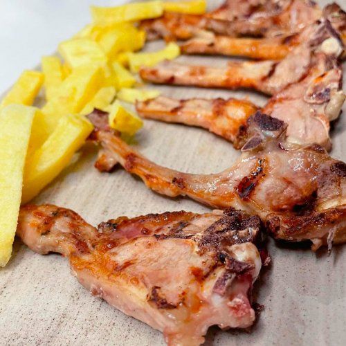 Carnes a la brasa en Restaurante Venta San José Carnes a la brasa en Restaurante Venta San José